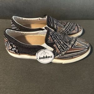 Unworn Inkkas Women’s Mali Slip On - US Men 5.5 / US Women 7.5 / EUR 38.5